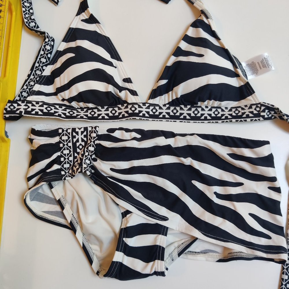 carmen marc valvo bathing suit xs